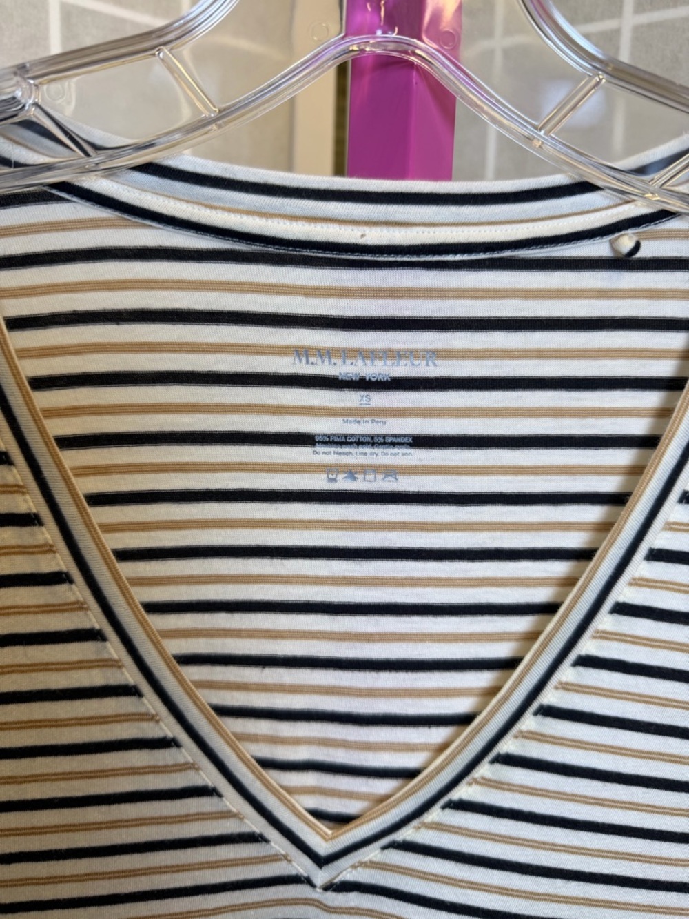 MM.LAFLEUR The Renee Dress - Thin Striped
Cotton - Picture 6 of 13